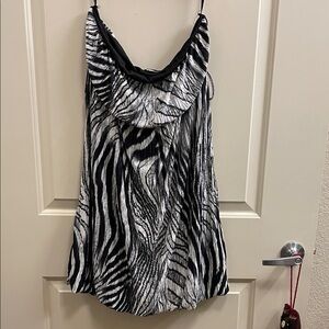 Zebra Print Women's Top